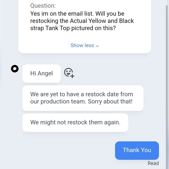 Bombshell Sportswear Tank Top - Picture 4 of 5